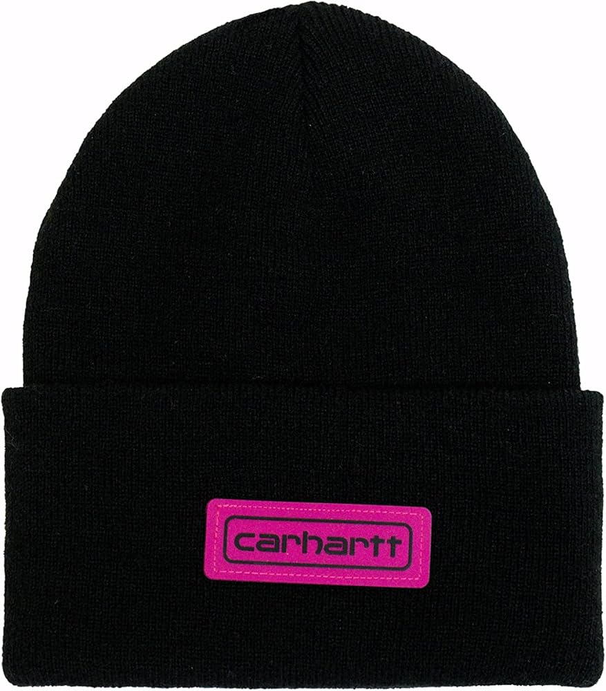 Carhartt Men's Knit Logo Patch Beanie