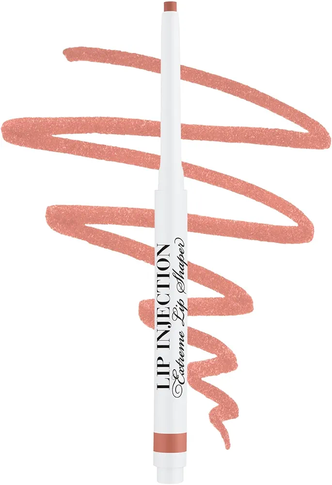 Too Faced Lip Injection Extreme Lip Shaper Plumping Lip Liner | Long Lasting + Smudge Proof, 0.01 oz.