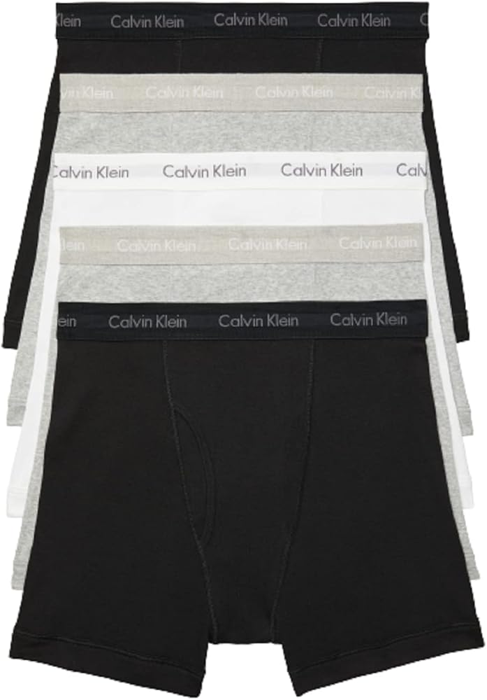 Calvin Klein Men's Cotton Classics 5-Pack Boxer Brief