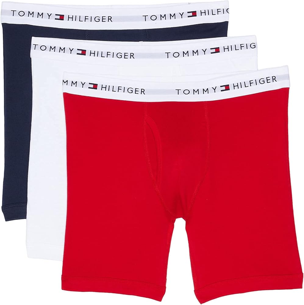 Tommy Hilfiger Men's Underwear Cotton Classics 3-pack Boxer Brief