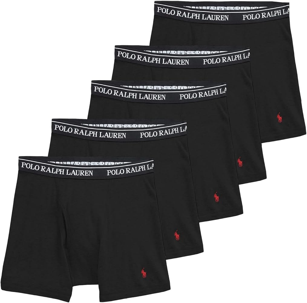 Polo Ralph Lauren Men's Boxer Brief 5Pack