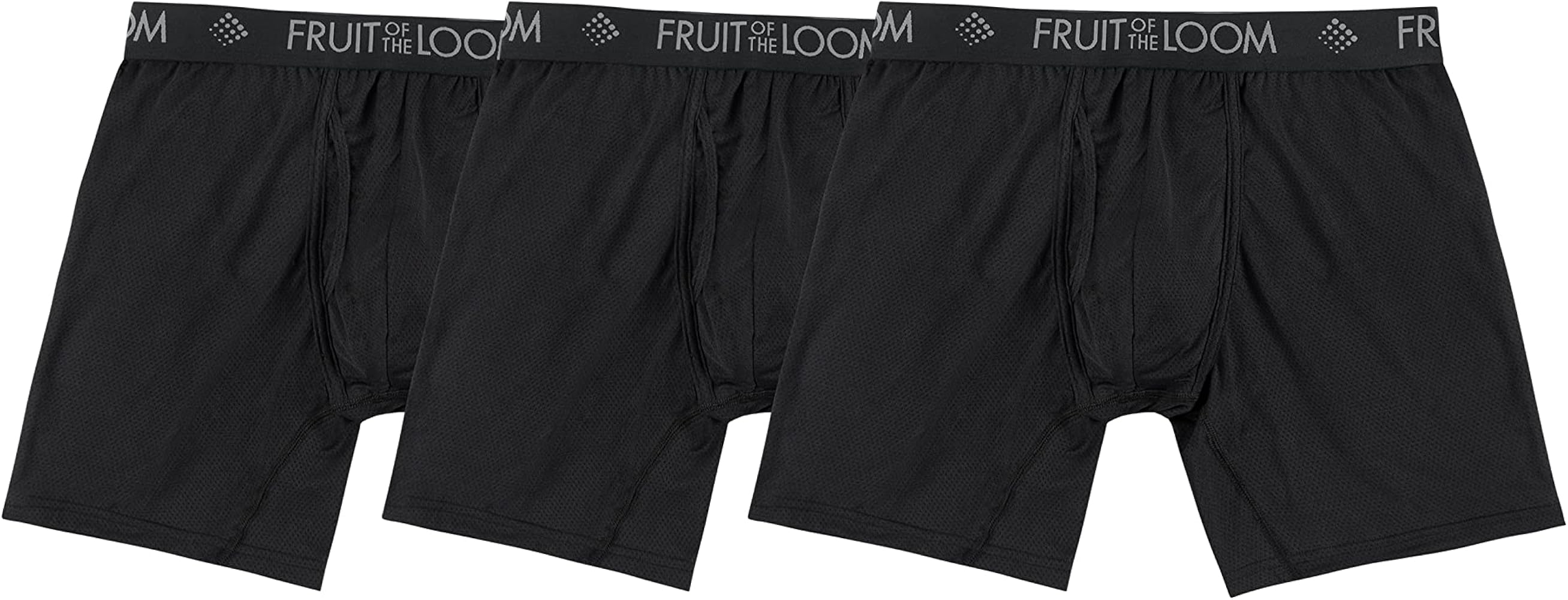 Fruit of the Loom Men's Micro Mesh Boxer Briefs