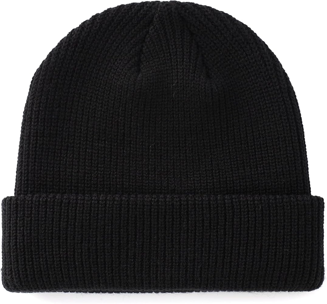 Connectyle Classic Men's Warm Winter Hats Acrylic Knit Cuffed Beanie Cap Daily Beanies Watch Hat