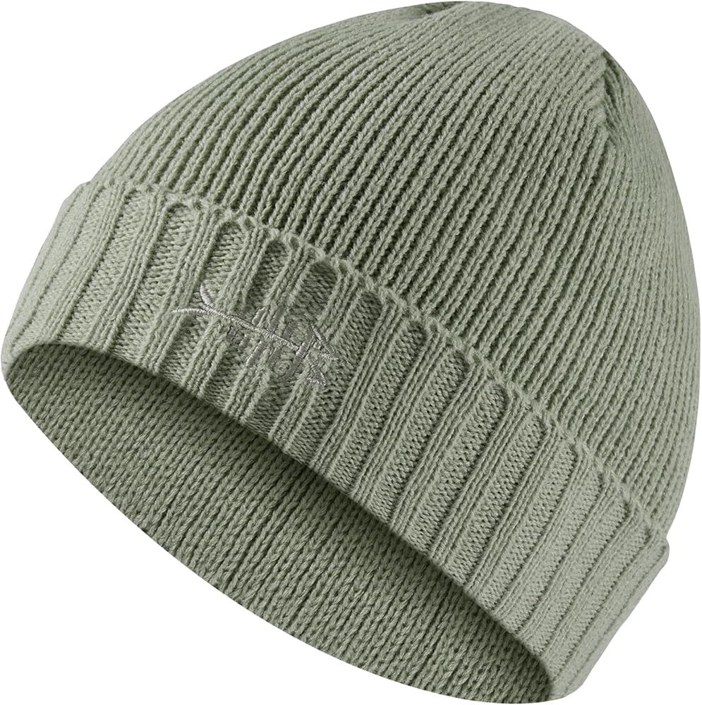 BASSDASH Winter Beanie Hats with Fleece Lining Thick Warm for Men Women Stretchy Fit Unisex Cuffed Knit Hat