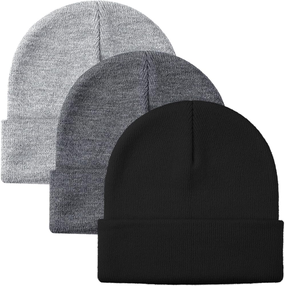 Glooarm Beanie for Men Women Knit Winter Hats Beanies Warm Slouchy Unisex Cuffed Beanies Skull Caps