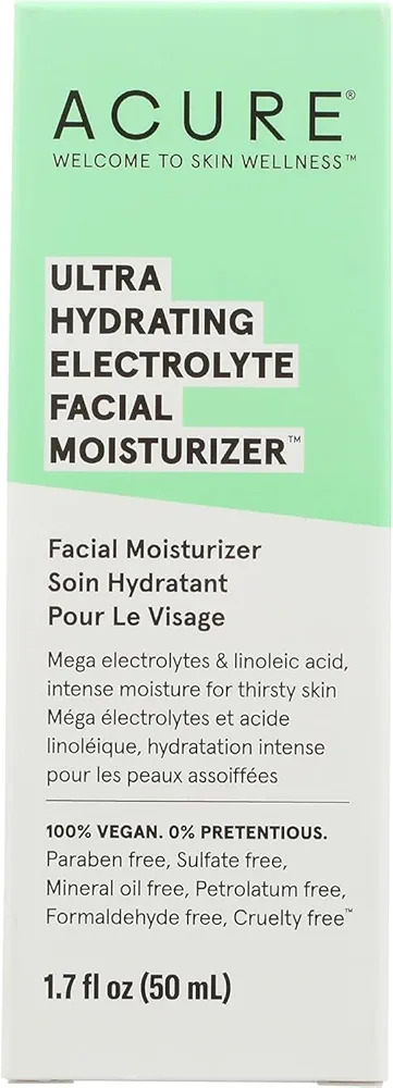 ACURE Ultra Hydrating Electrolyte Facial Moisturizer, 1.7 FZ