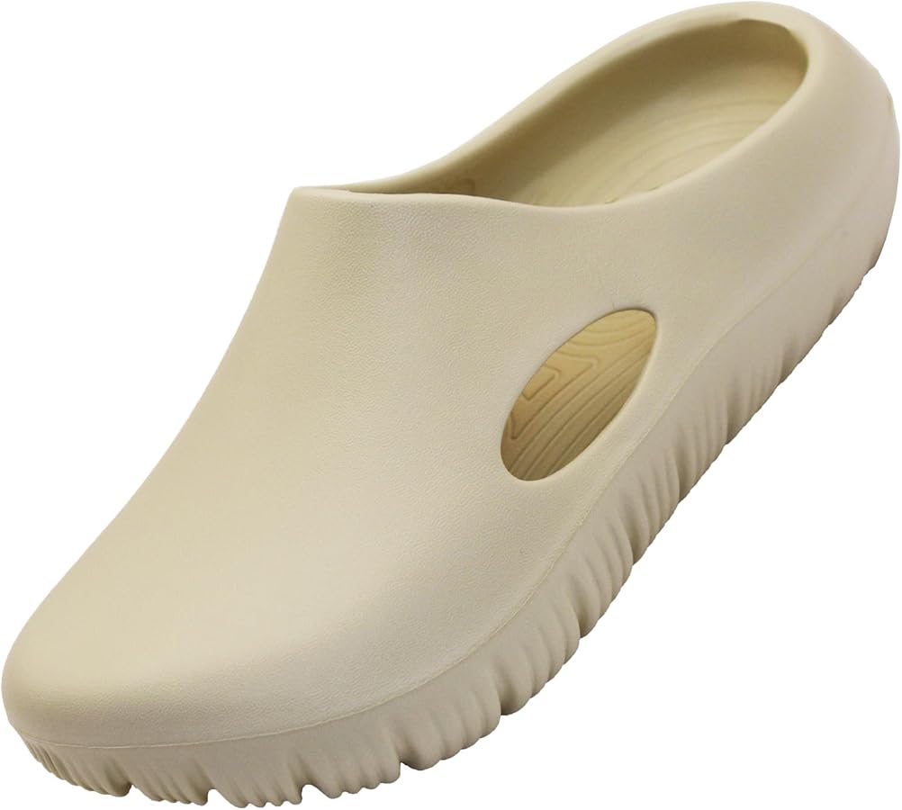 Garden Clogs for Women and Men, Arch Support Mules Nurse Shoes Comfort Non-Slip Waterproof Sandals, Slip-on Outdoor Beach Slippers Ladies Classic Closed Toe Slides