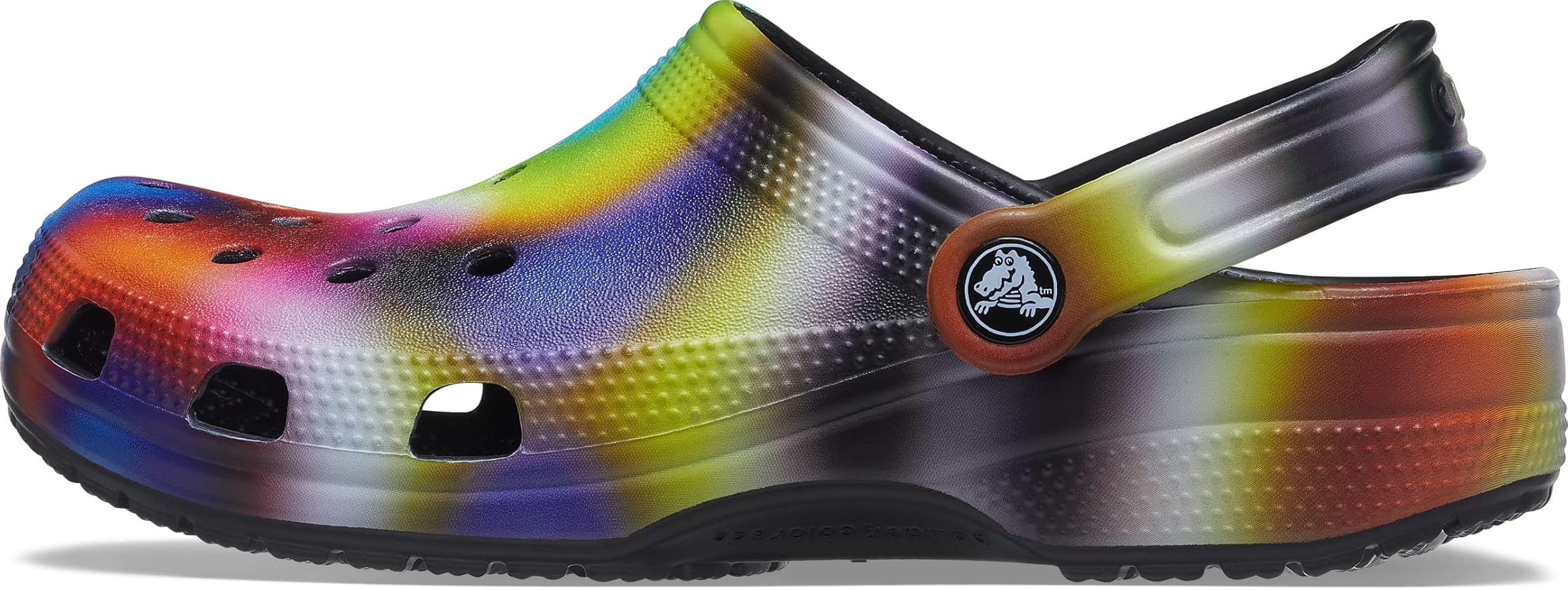 Crocs Classic Solar Rainbow Clogs