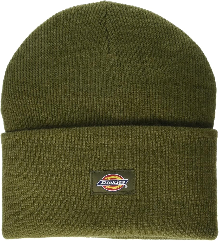 Dickies Men's Cuffed Knit Beanie Green