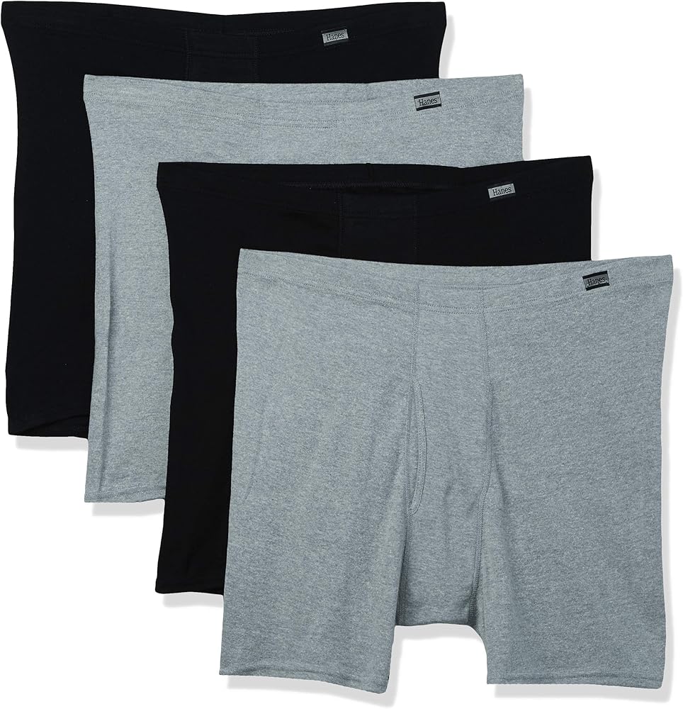 Hanes Men's Tagless Comfortsoft 4-Pack Waistband