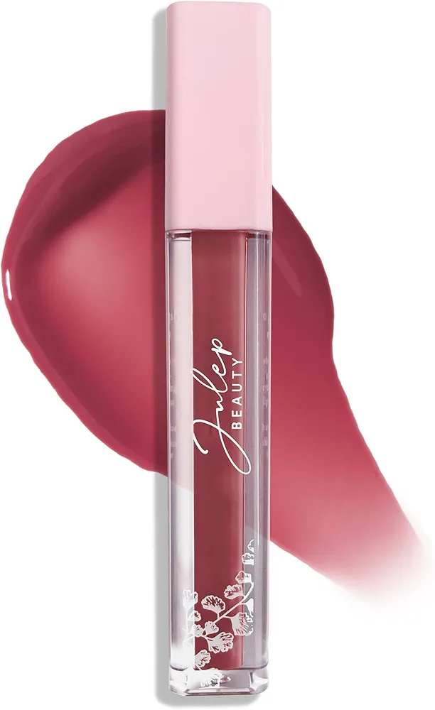 Julep So Plush Plumping Lip Gloss – High-Shine, Non-Sticky Lip Color - Vitamin E for Soothing & Repair – Cruelty-Free, Moisturizing Gloss – Easy Breezy