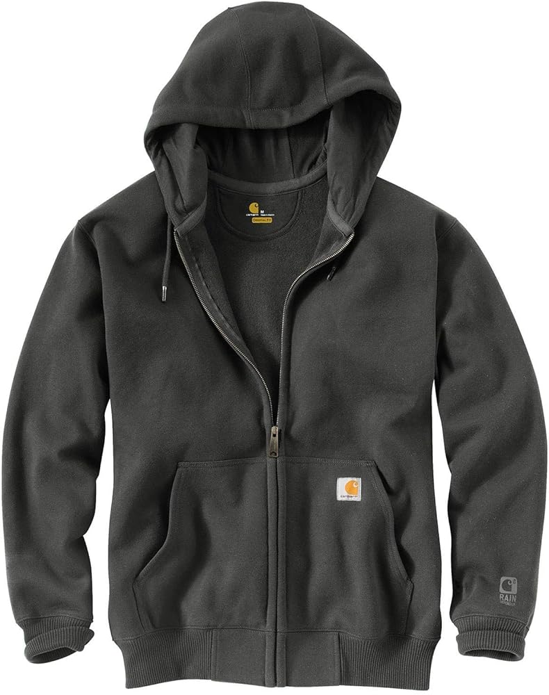 Carhartt Men's Rain Defender Loose Fit Heavyweight Full-Zip Sweatshirt