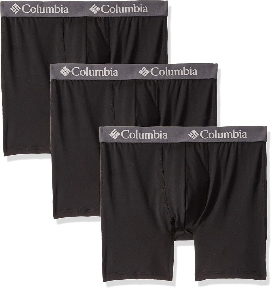 Columbia Men's 3 Pack High Performance Boxer Brief