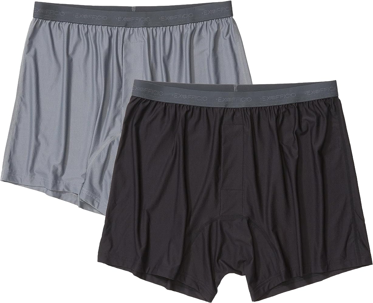 Exofficio Men's Give-N-Go 2.0 Boxer 2 Pack