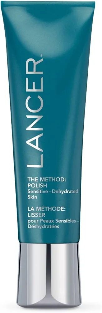 Lancer Skincare The Method: Polish Facial Exfoliator, Daily Exfoliating Face Wash with Natural Minerals, Sensitive Dehydrated Skin, 4.2 Fluid Ounces