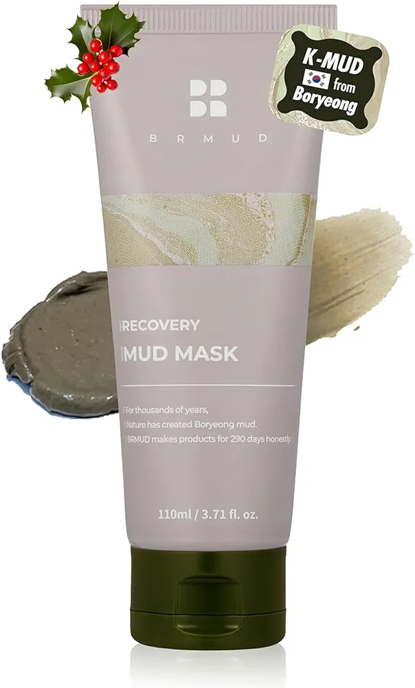 Cardi B Mask Recovery Relief Mud Clay Face& Body Mask | Hydrating & Moisturizing Deep Pore Cleanser w/ 91.8% Nature-Derived Ingredients | K Beauty Oil Control Wash Off Body MUD (3.72 fl oz)