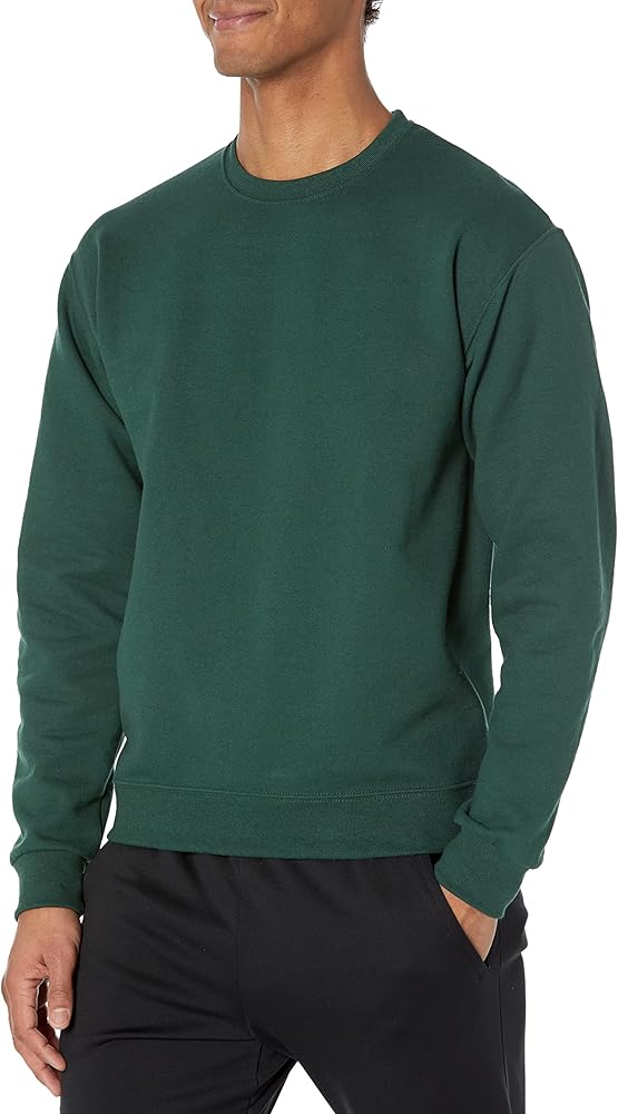 Jerzees Men’s NuBlend Fleece Hoodies & Sweatshirts, Cotton Blend, Sizes S-3X