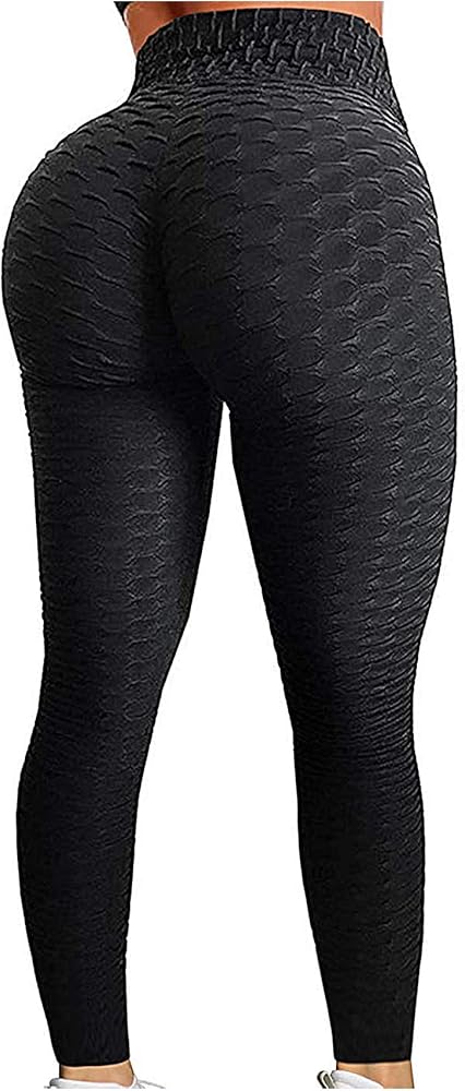 SEASUM Women's High Waist Yoga Pants Tummy Control Slimming Booty Leggings Workout Running Butt Lift Tights