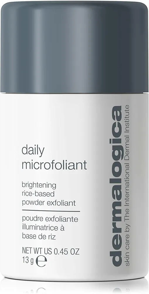 Dermalogica Daily Microfoliant, Face Exfoliator Scrub Powder with Salicylic Acid and Papaya Enzyme, Achieve Brighter, Smoother Skin Daily