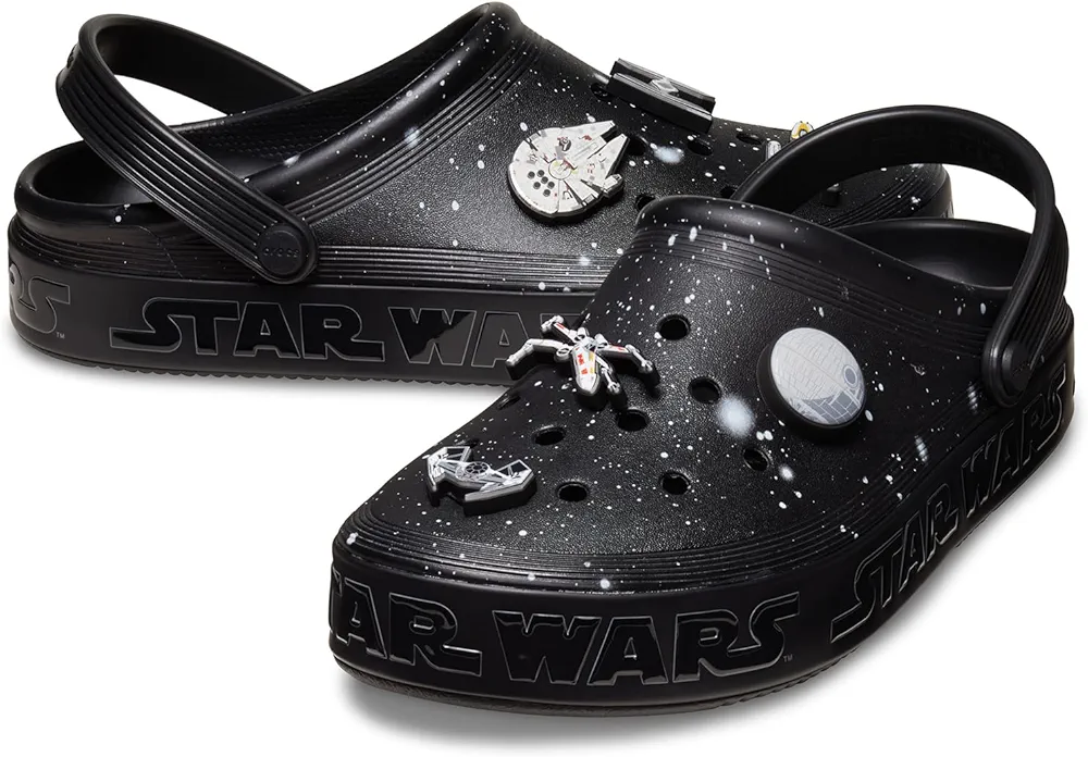 Crocs Unisex-Adult Star Wars Off Court Clog Black