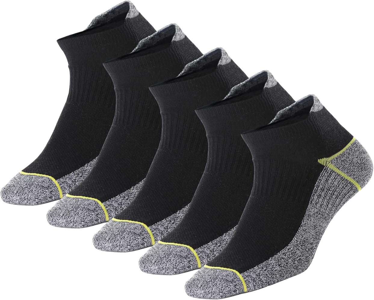 Kodal Copper Ankle Athletic Running Socks Moisture Wicking Odor Control for Sweaty Feet