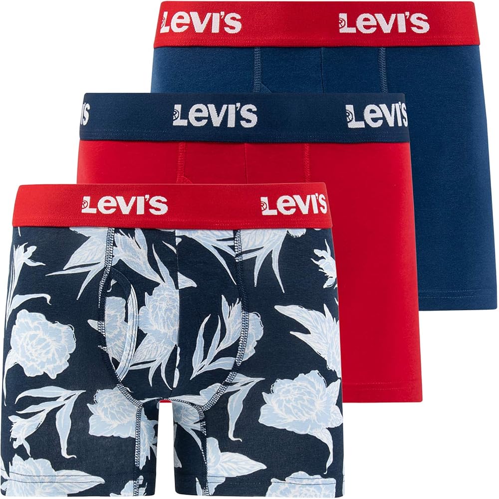 Levi's Boxer Briefs for Men, Cotton Stretch Breathable Men's Underwear