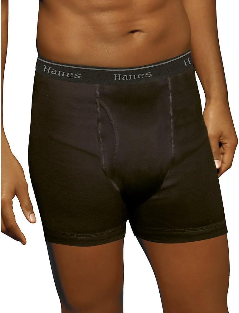 Hanes Men's Tagless Boxer Briefs-Multiple Colors