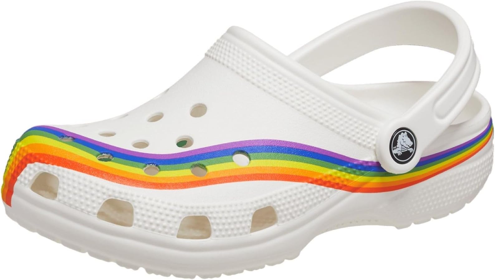 Crocs Unisex Adult Classic Rainbow Dye Clog