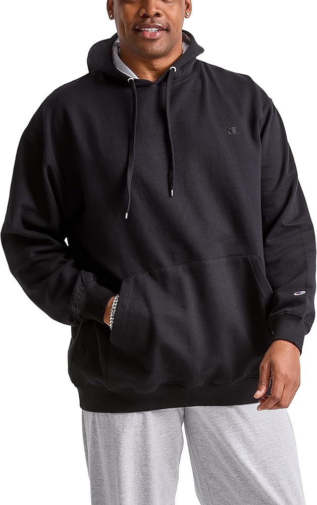 Champion, Powerblend, Fleece Comfortable Hoodie, Sweatshirt for Men (Reg. Or Big & Tall)